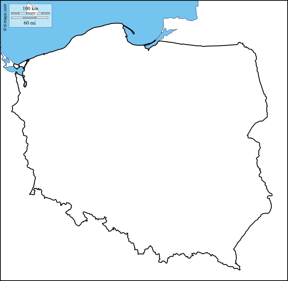 地図ポーランド概要