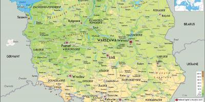 ポーランド地図 地図のポーランド 東欧 ヨーロッパ